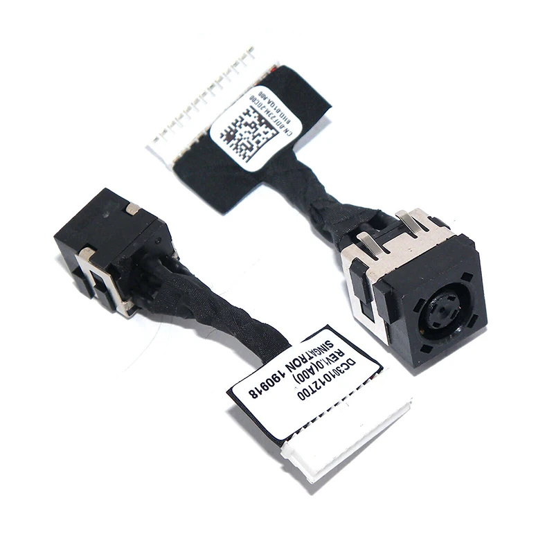 NEW DC POWER JACK HARNESS CABLE For DELL ALIENWARE AREA-51M DC301012T00 0DF23M