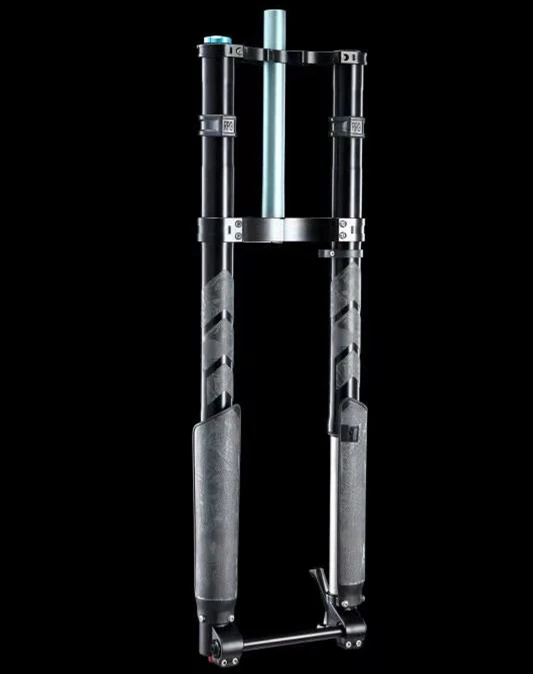 24inch 26inch optional spring suspension oil lockout rebound adjustable fat bike suspension front fork