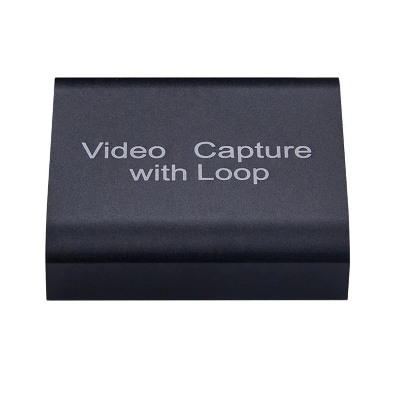 Manufacturer HD video capture card 4K usb2.0 HD game live capture box driver-free capturer