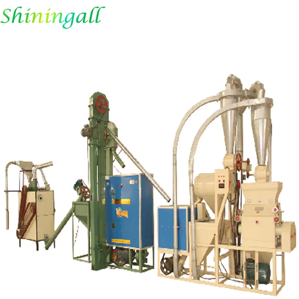 12 ton Automatic grain processing machinery wheat flour milling machine flour mill plant