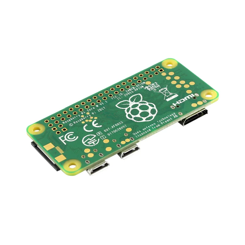 Original Raspberry Pi Zero W Board with 1GHz CPU 512MB RAM WIFI + BT RPI 0 W Development Board