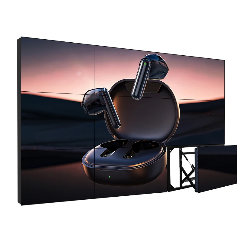 Small pitch UHD P1.25 P1.5 P1.6 p1.8 p2 Control room exhibition hall meeting room LCD video wall Indoor P1.6 LCD screen display