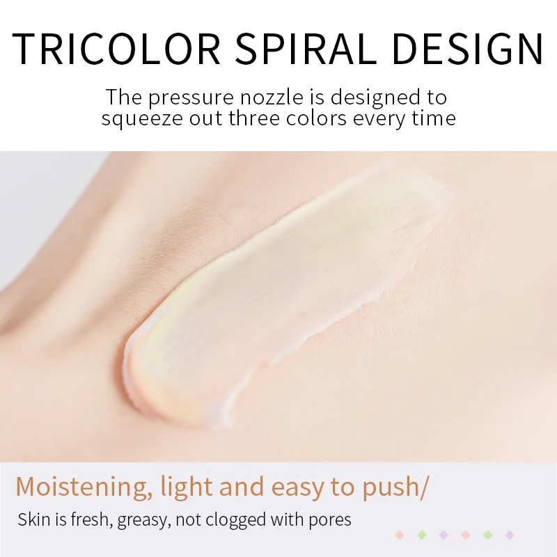 SENANA Natural makeup primer 3 Color makeup Moisturizer BB Cream