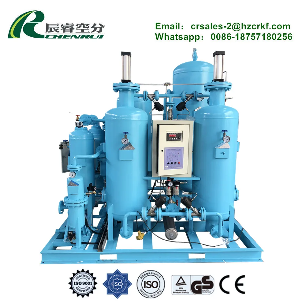 CHENRUI oxygen generator for water oxygen generator medical 98 oxygen plant manufactory