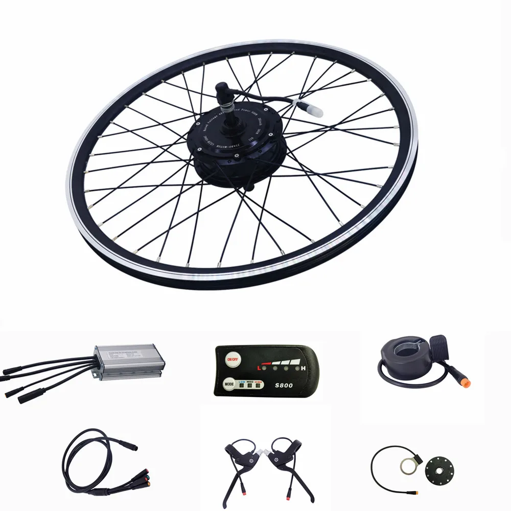 CZJB-105C 20 24 26 27.5 28 inch 700C Electric Bicycle motor 48v ebike Front Rear Hub Motor Conversion Kit