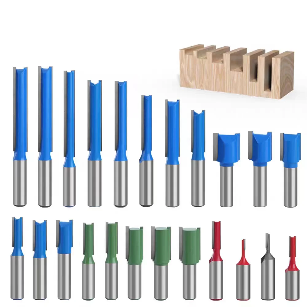 straight router bit 1 inch 2 inch 3 inch 4 inch straight router bit