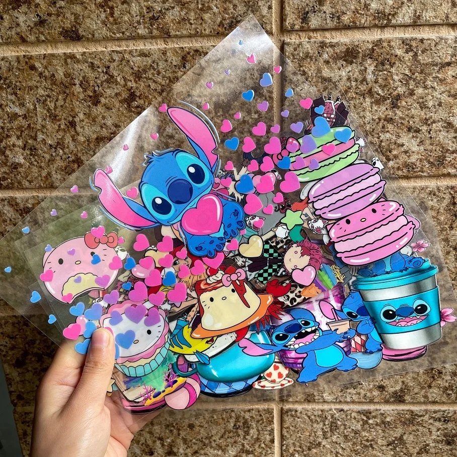 Custom Transfer Printing Ready Stick 16oz 25oz Libbey Glass DTF UV Cup Wraps