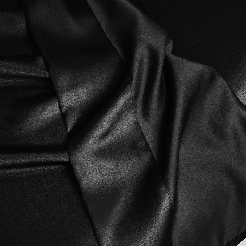 wholesale Luxury Customized bed set Silky Smooth Satin flat sheet Set bedding set 4 Piece