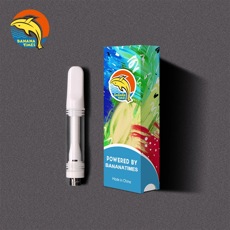 
Empty Ceramic Vape Cartridge 510 Glass CBD Cartridge Vape 