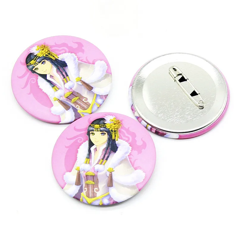 Besty Wholesale Custom Printing Breast Cancer Lapel Pin Hat Grateful Dead Souvenir Items Brooch Tin Button Badges