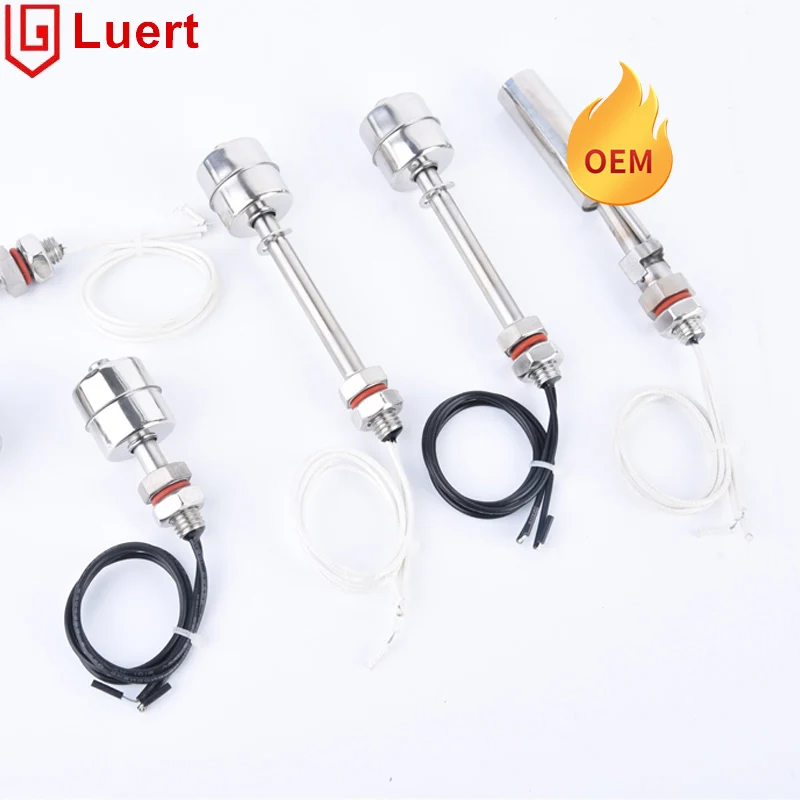 Water Tank Sensor Leveling Switch Float Vertical Automatic Float Water Level Switch Sensor