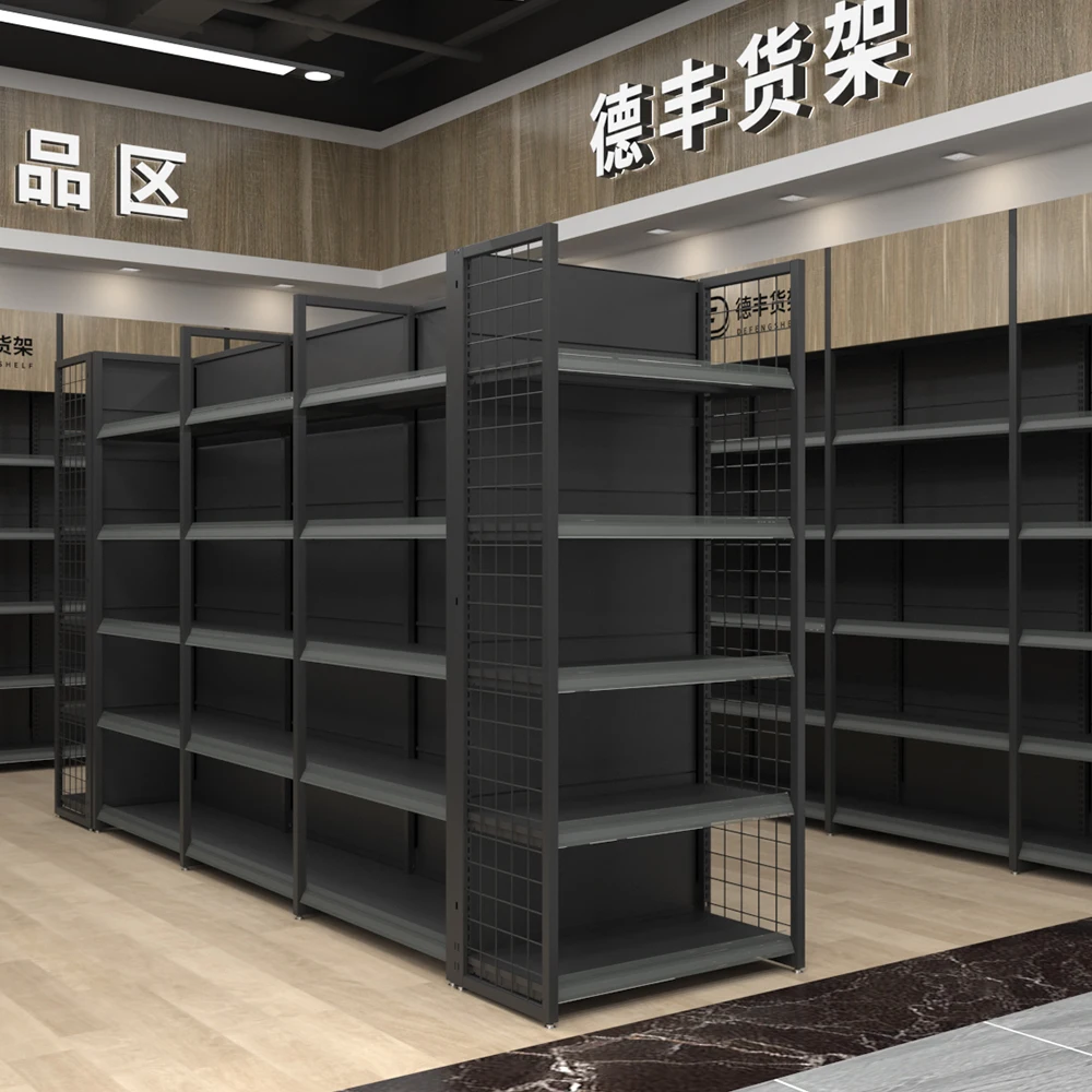 customized supermarket rack gondola supermarket grocery store racks shelf display