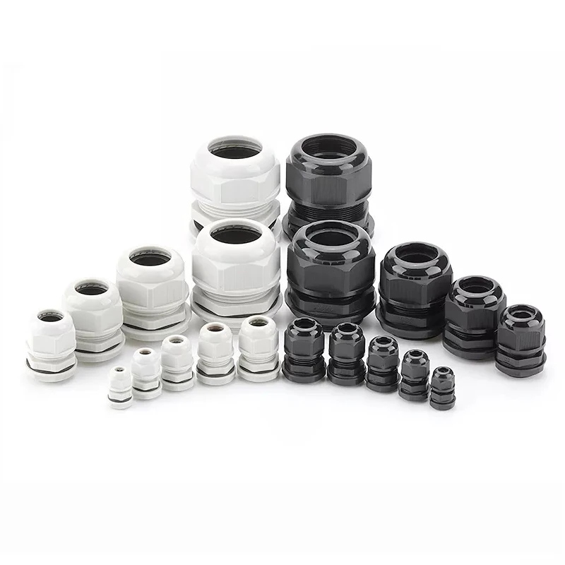 M50 M63 M75 M90 Wide Clamping Range Plastic Electrical Cable Gland Nylon IP68 Waterproof Cable Gland