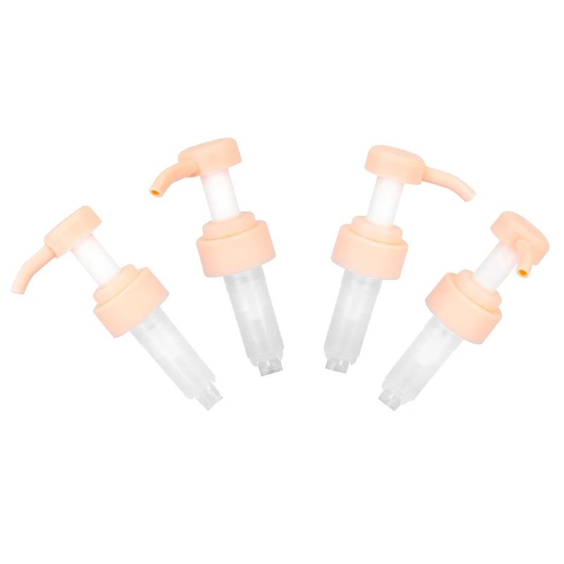 Custom different specifications 28mm lotion pump cosmetic bottle lotion pump 4.5cc lotion pump