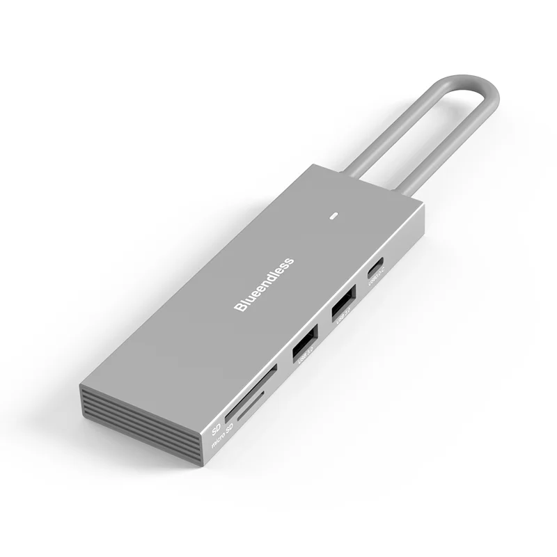 Док-станция с usb-портами на 6 портов, 3,0 Гбит/с, 4K @ 30 Гц