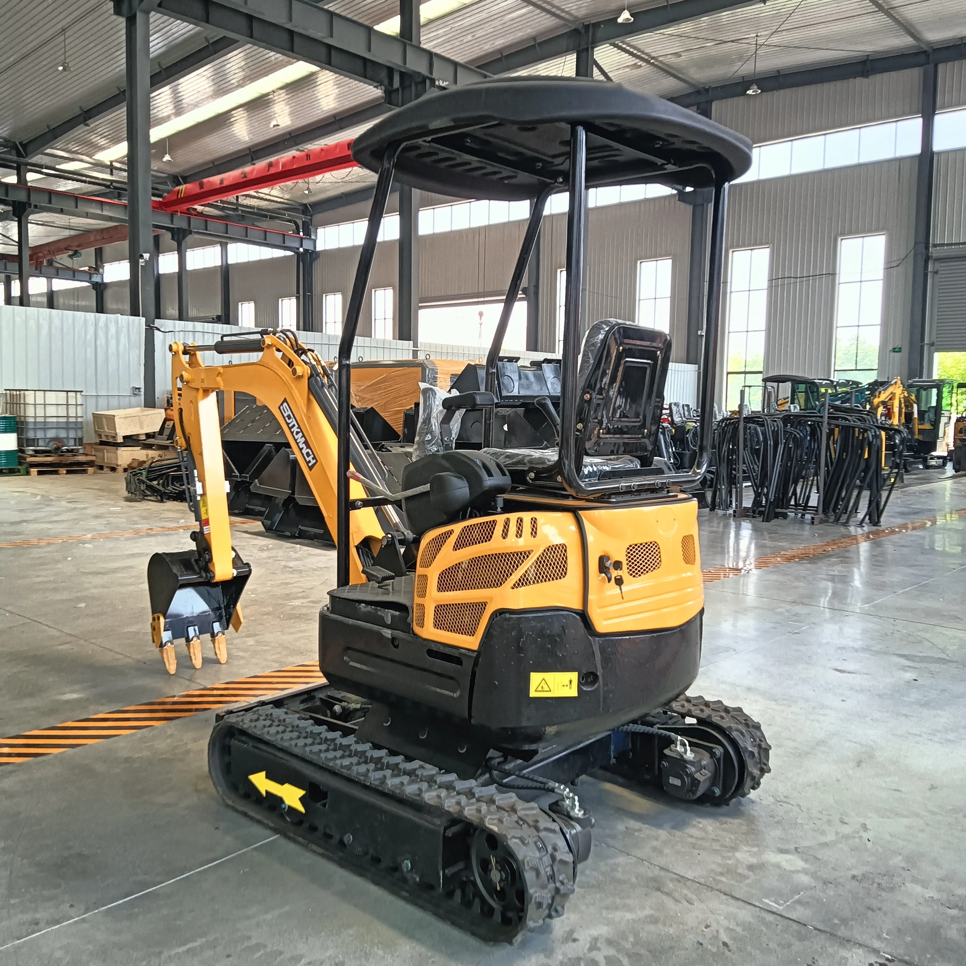 SDTKMACH kubota engine  TK15 TK18 TK20 mini carwler excavator 1.8 ton