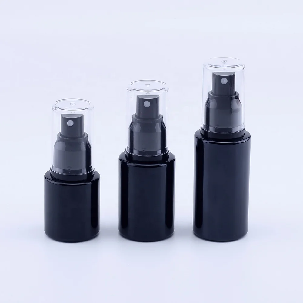 Empty Cylindrical Flat Shoulder 20ml 30ml 40ml 60ml Atomizer Spray Perfume Glass Bottle with Aluminum Sprayer Cap