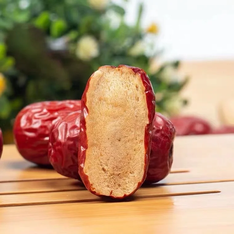 Красная Дата холодная сушка оптовая продажа недорогие свежие сухие фрукты Jujube от