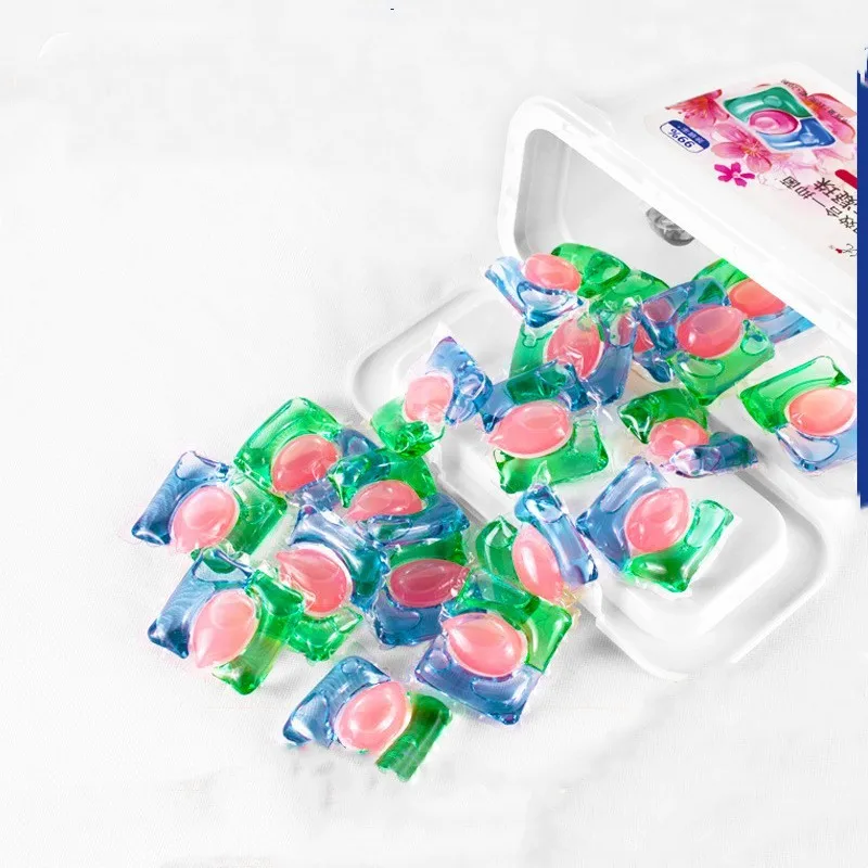 Clothes Deep Clean Laundry Washing Detergent Capsules with Scent Booster Beads Laundry Pods Supplier