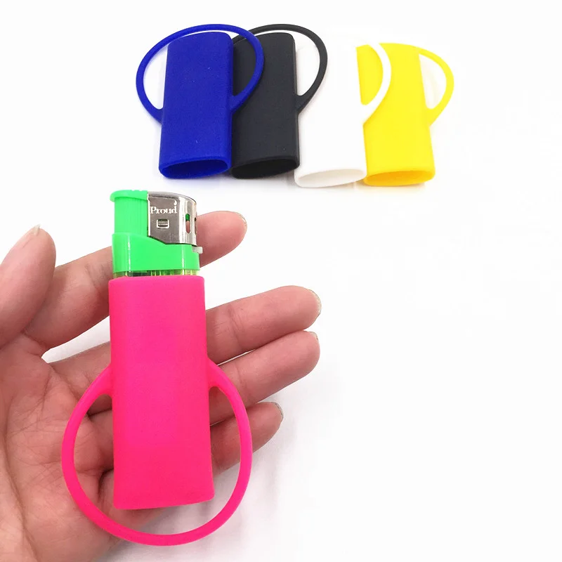 Promotion Item Portable Lighter Sleeve Silicone Lighter Cover