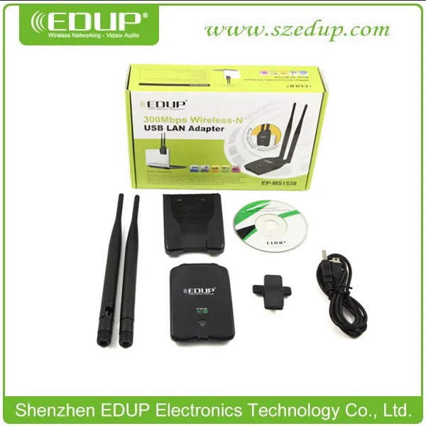EP-MS1539 EDUP 300Mbps Ralink 5372 USB WIFI Adapter With 6dBi Antenna