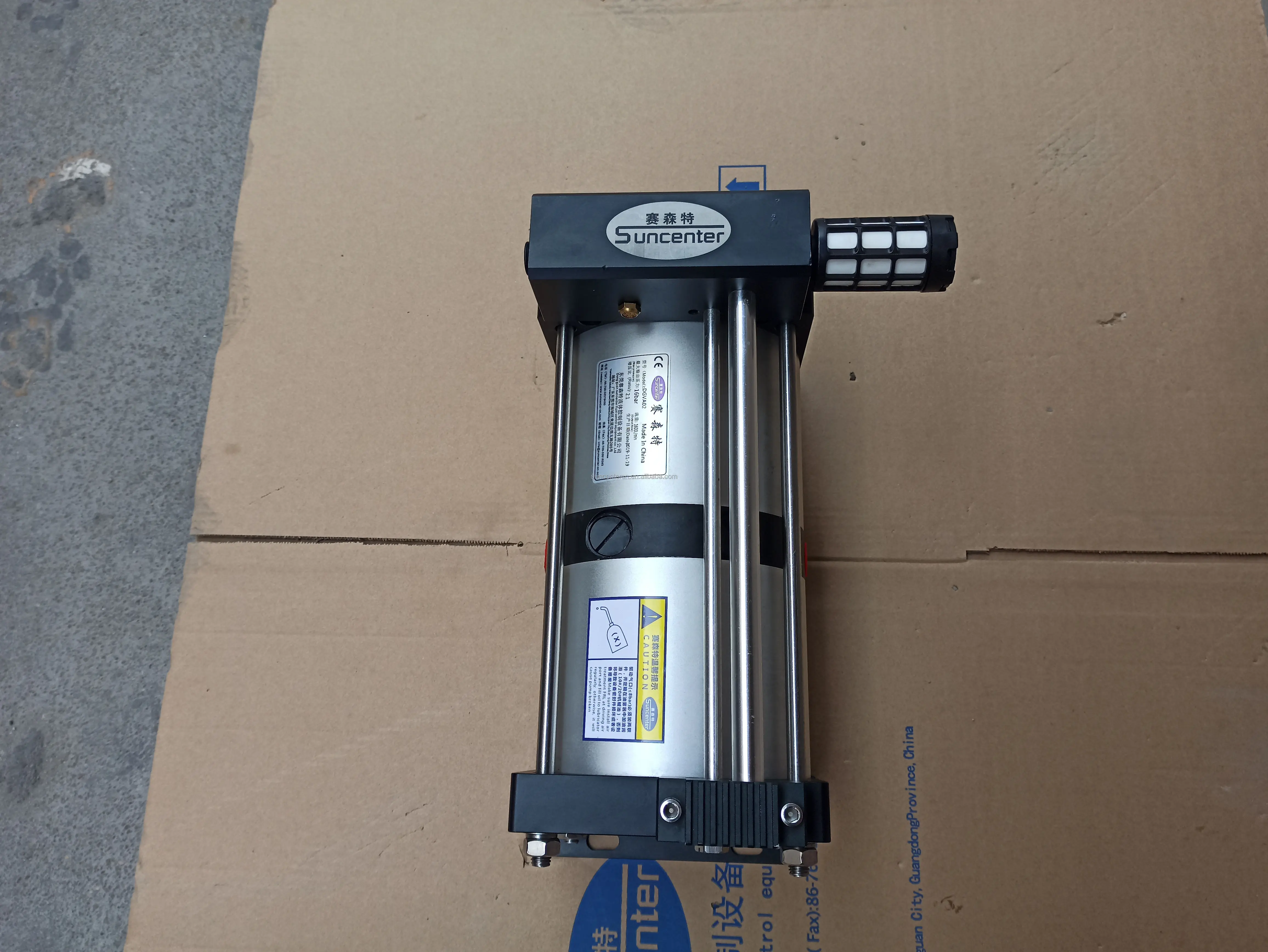 Suncenter Pneumatic Air Booster Pump 16 bar DGVA02 model air amplifier