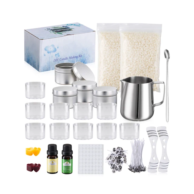 Manufacturer Direct Supply Rich Scents Simple Beeswax Candle Making Kit Diy For Home Decoration