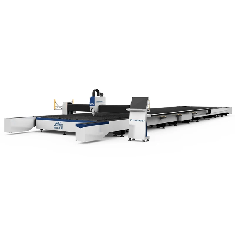 30000W Gantry Ground Rail High Power Fiber Laser Cutting Machine With Swing Head For Steel Structure Manufacturing Industries