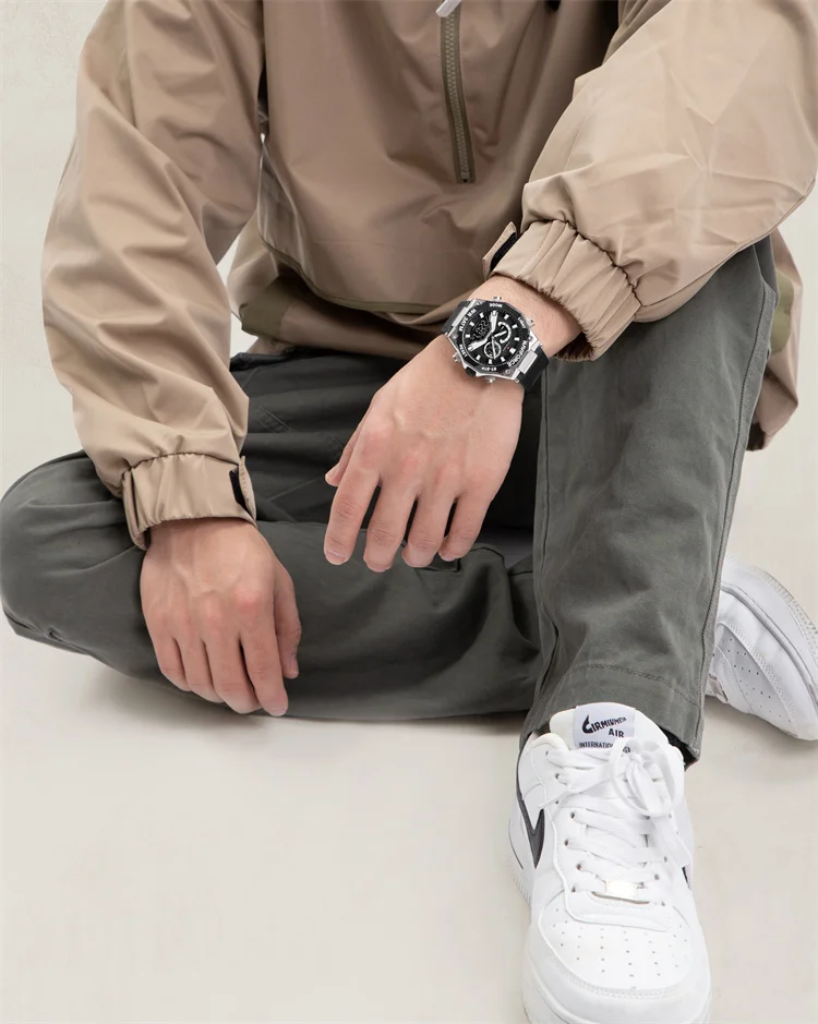 NAVIFORCE 9220 SBB relojes hombre mens watches Sport Quartz Digital watch with Japan movement wristwatch 2023