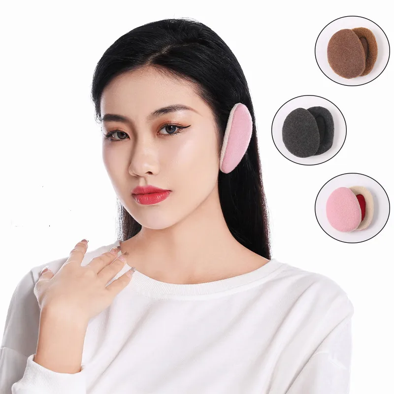 Зимние теплые наушники с разрезом, независимые наушники, теплые наушники, ветрозащитные наушники, теплые наушники