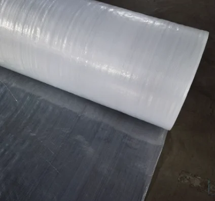 Clear Woven Film Greenhouse Waterproof PE Fabric PVC Film Agriculture Poly Film With UV Resistant