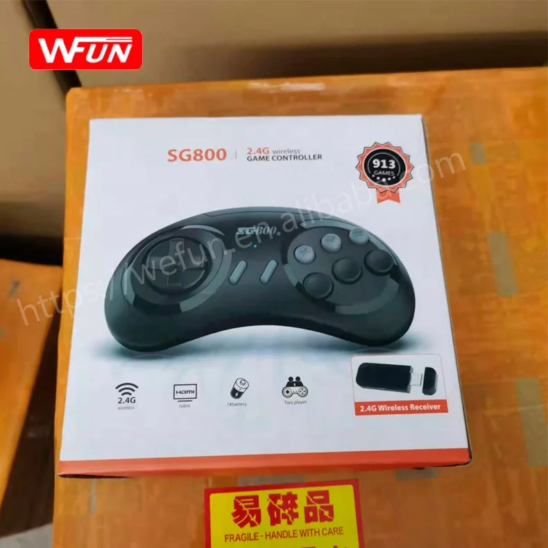 Hot SG800 4K HD Game Stick Built in 913 Games Video Game Console Mini Consola SG800 TV Consolas De Juegos For Sega Retro