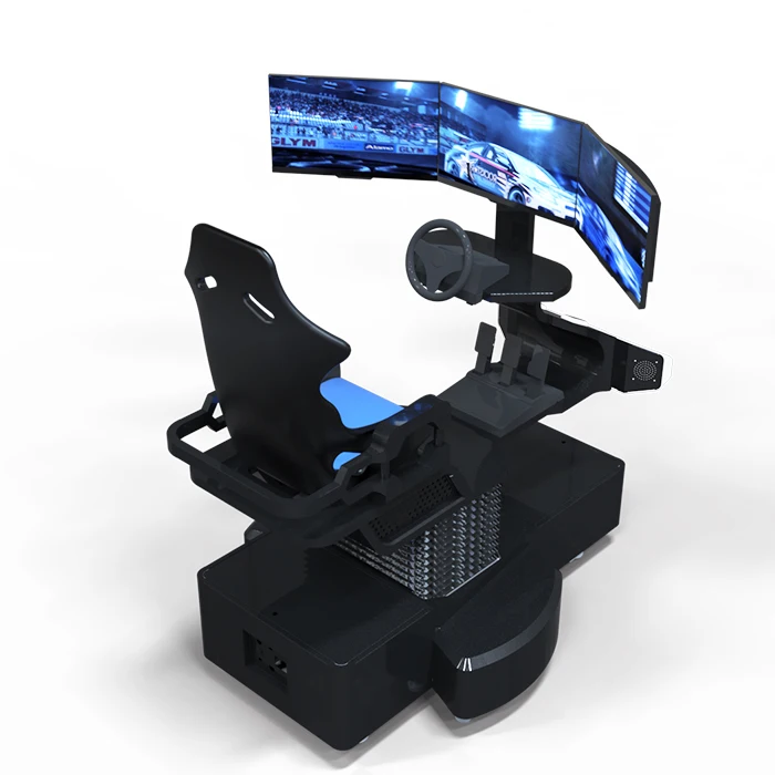  Симулятор виртуальной реальности 9D VR гоночный симулятор вождения аркадная игровая машина трехосевой