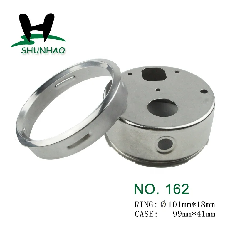 
stainless steel 304/316 pressure gauge accessories case and ring for gauge manometer 