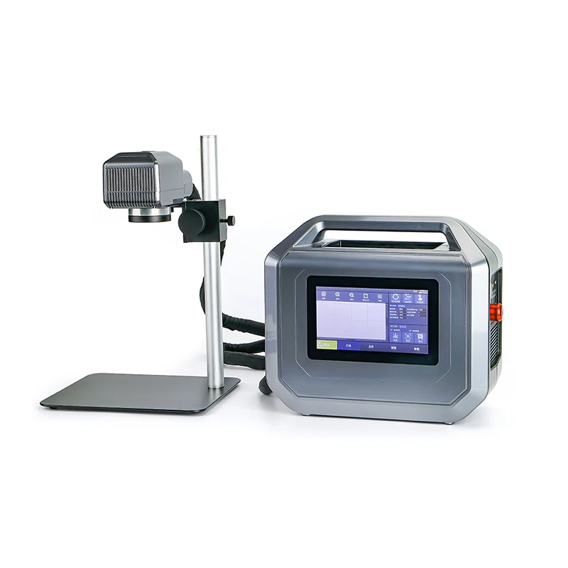 Portable Mini 30w 20w Fiber Laser Marking Machine Handheld Laser Marker Laser Engraving Machine For metal plastic glass