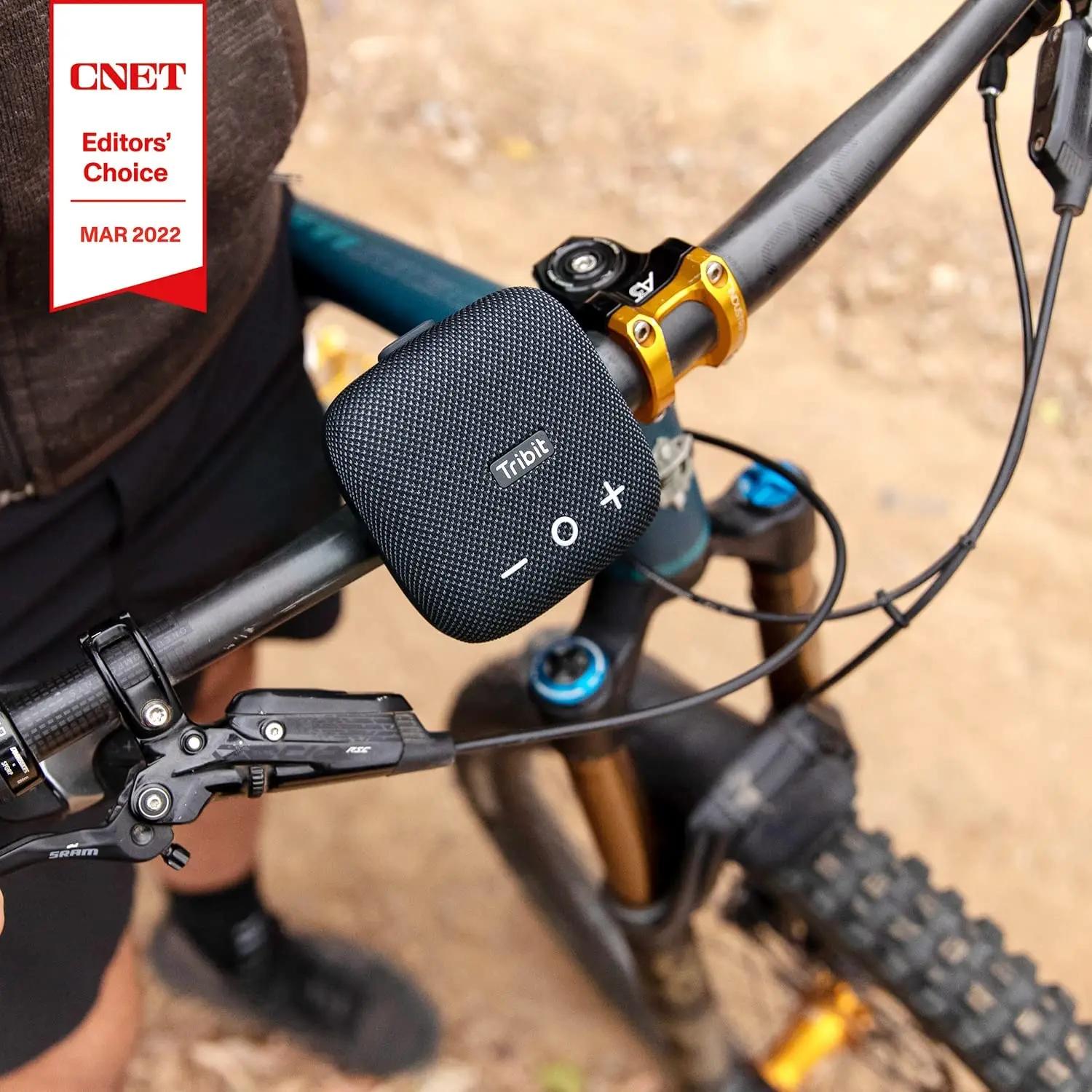 Tribit StormBox Micro 2 Wireless Speaker 90dB Deep Bass IP67 Waterproof Bike Speaker Built-in Strap
