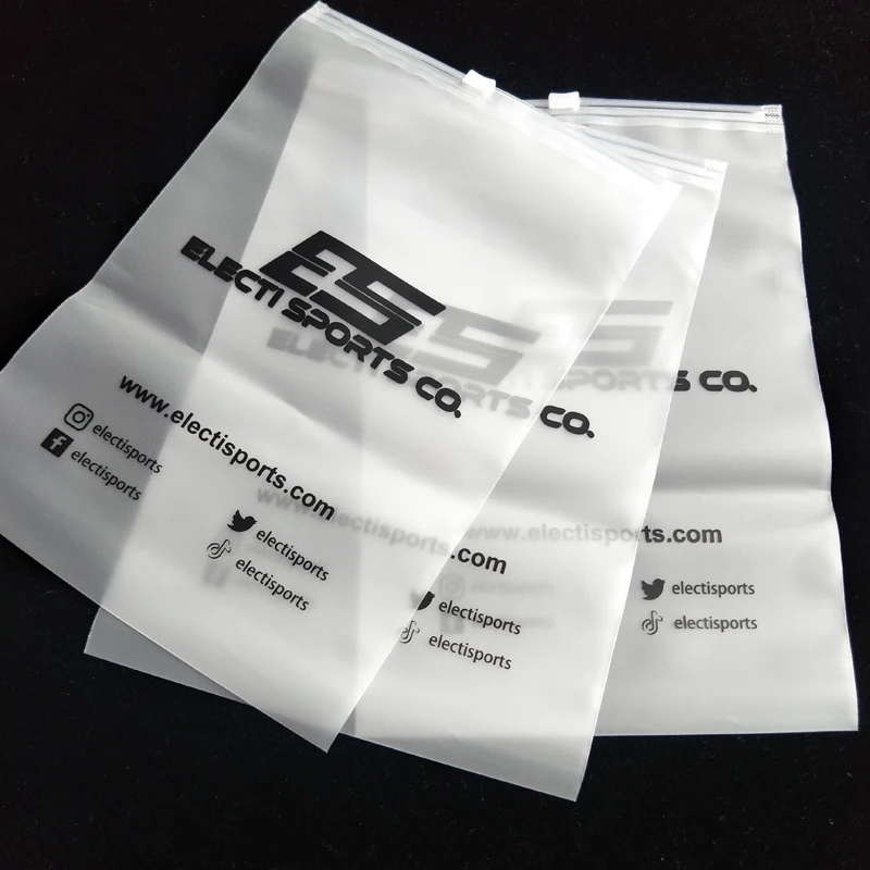 Custom Plastic Packaging Bolsas Personalizadas Shirt Apparel Ziplock Packaging Plastic Ziplock Bag Printed