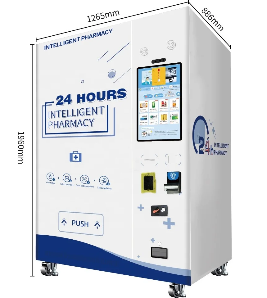 Otc Big Capacity Medicine Pharmacy Vending Machines For Sale Suitable For All Medicine Boxes
