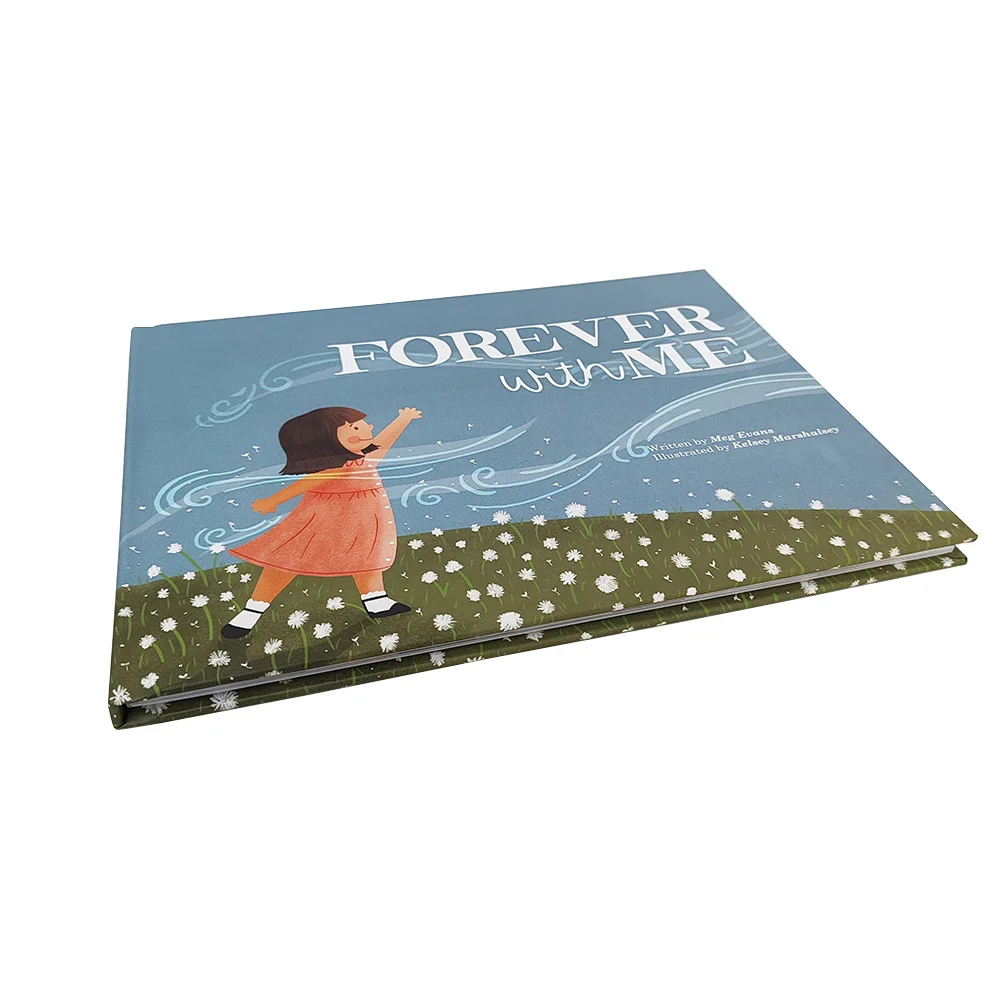 Custom Children Board Book Printing Baby Hardcover Books Safe Forever With Me Print Picture Kids Book
