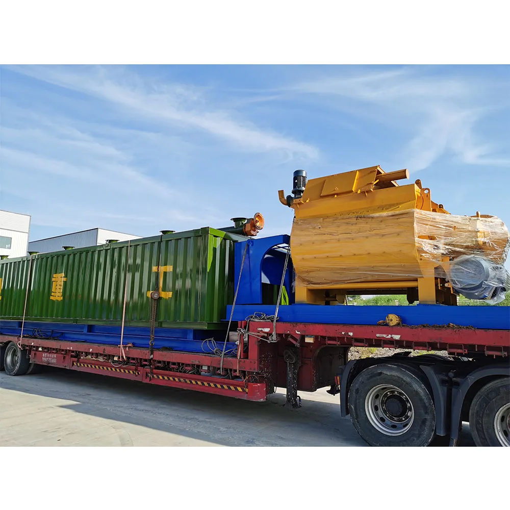 HZS120 Cement Concrete Batching And Mixing Plant Batching Machine With 4 Aggregate Bins