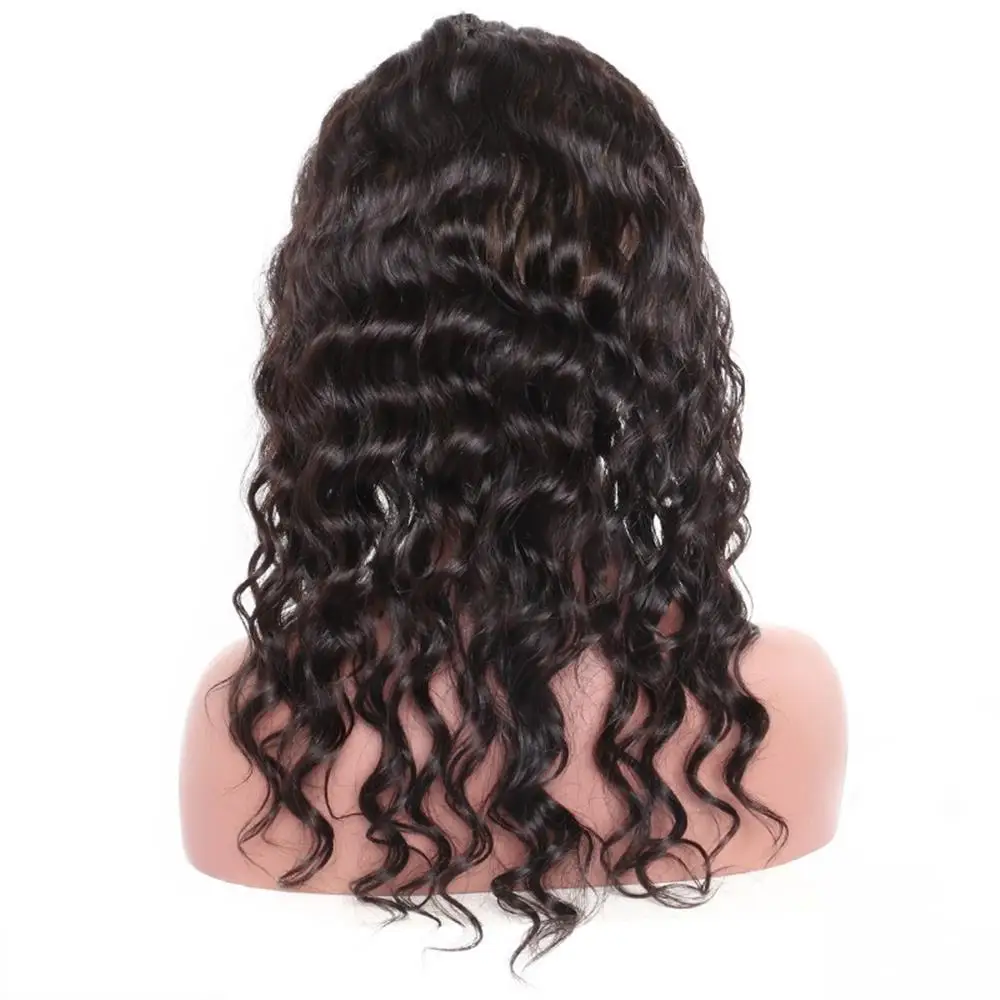 Synthetic Hair Bundles With Lace Closure Loose Wave Bundles Luxury Long Extension Braiding Unprocessed Human Hair Extension