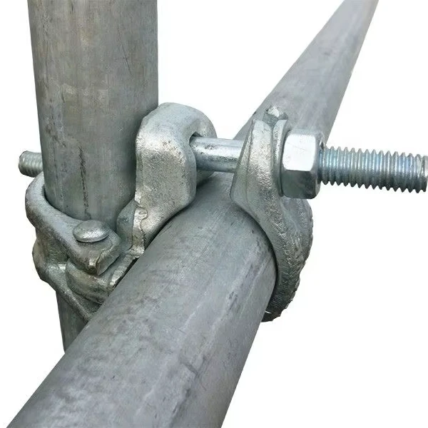 best price scaffold clamp 2 inch BS1139 GI Pipe fix ladder plank coupler Layher types swivel scaffolding clamp