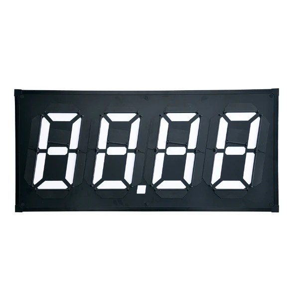 Reflective Gas Station Price Flip Signs Magnetic Digits Flip Board magnetic Caution Board