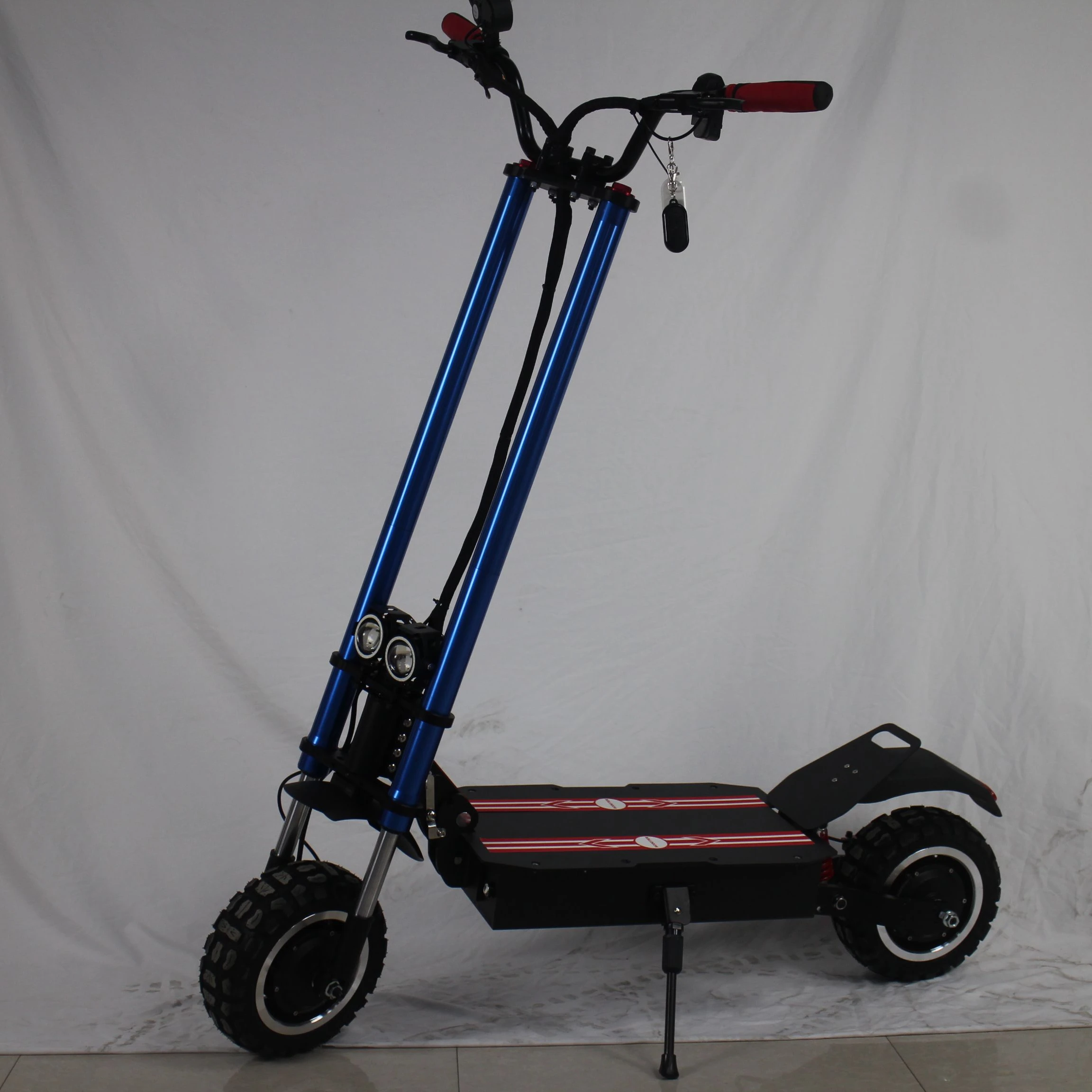 Gold color sports electric scooter double electric motor off road riding electric scooter