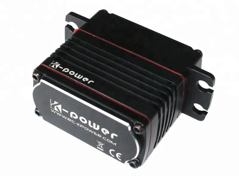 Сервопривод KPOWER RC42P с полым мотором алюминиевый корпус титановым металлическим редуктором и высоким крутящим моментом 42 кг/7 4 В Rc сервопривод для робота