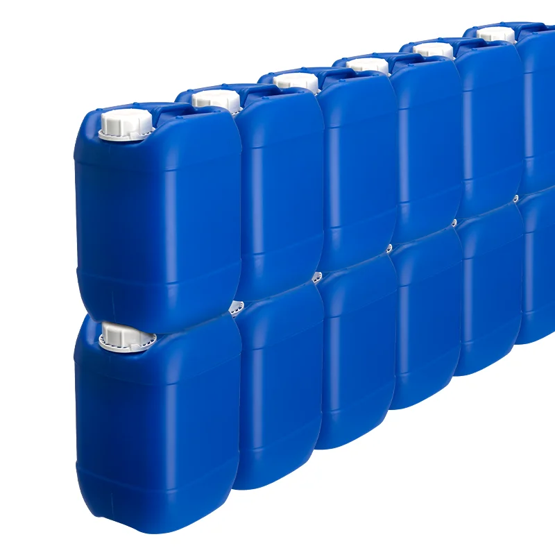 
5L 10L 20L 25L 30L Stackable HDPE Barrel Plastic Jerrycan with Tamper Evident Lids for Shipping Transport Storage 