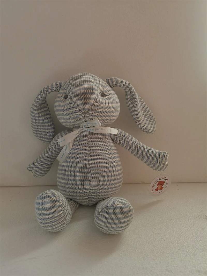 Hot Sale Kids Accompany Handmade Crochet Organic Cotton Bunny Rabbit Doll