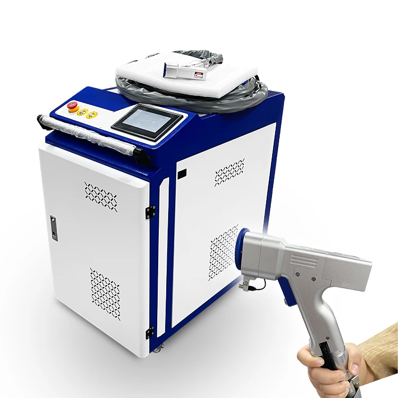 Handheld laser cleaning portable laser machine continuous laser cleaning machine rust removal 1000w 1500w 2000w