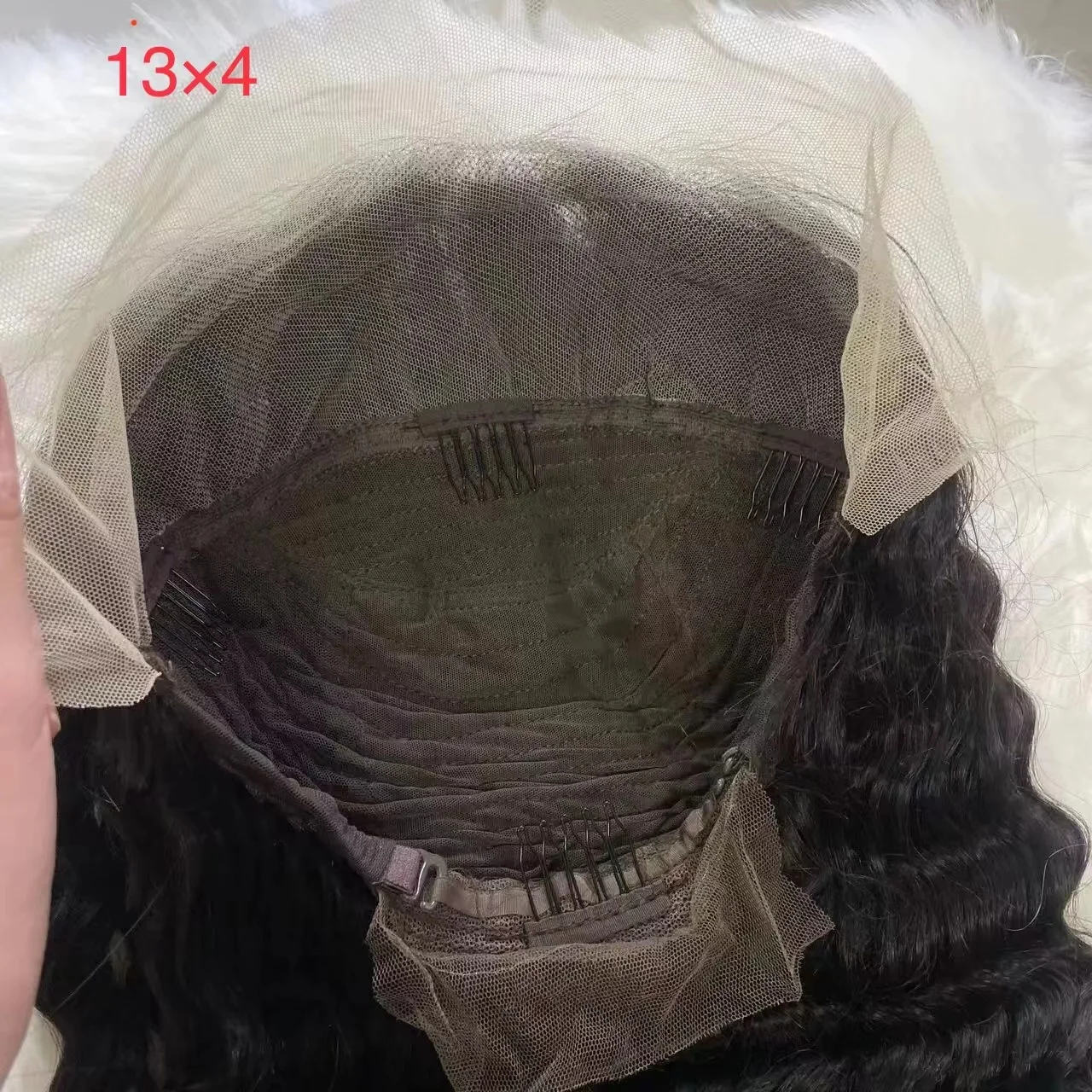 Amara fast ship very longer hair wig wholesale 40inch deep wave wig female long hair high quality transparent lace wigs in stock