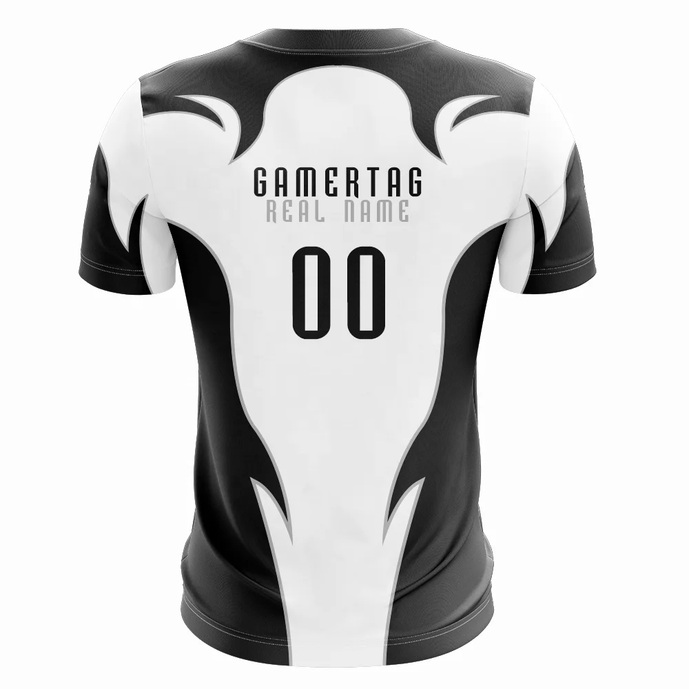 
Wholesale Custom New Design Men Gaming Clothes 2019 Esports Uniform All Over Printed E sports Jersey Suits Shirt 